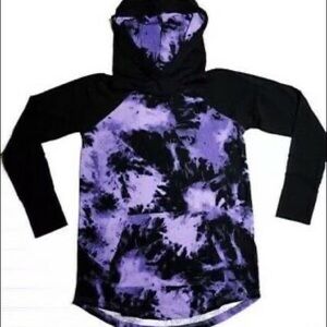 Lularoe Creepin’ It Real Amber (purple tie dye)